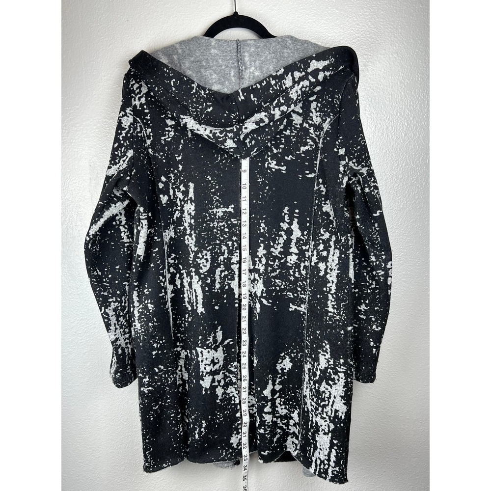 Habitat Unlined Coat Hooded Large Buttons Size Medium - Picture 6 of 10